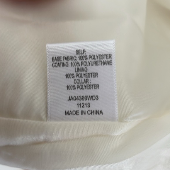 MESHKI Rebekah Oversized Pu Trench Coat with Fur Trim - Picture 7 of 9